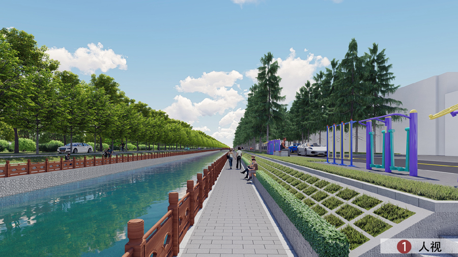 <b>监利市荒湖管理区河道景观提升设计</b>